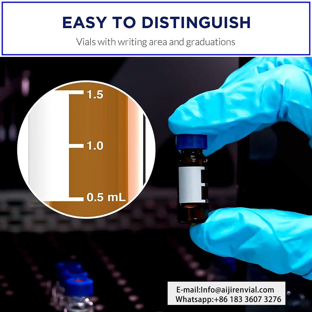 autosampler vials without borders